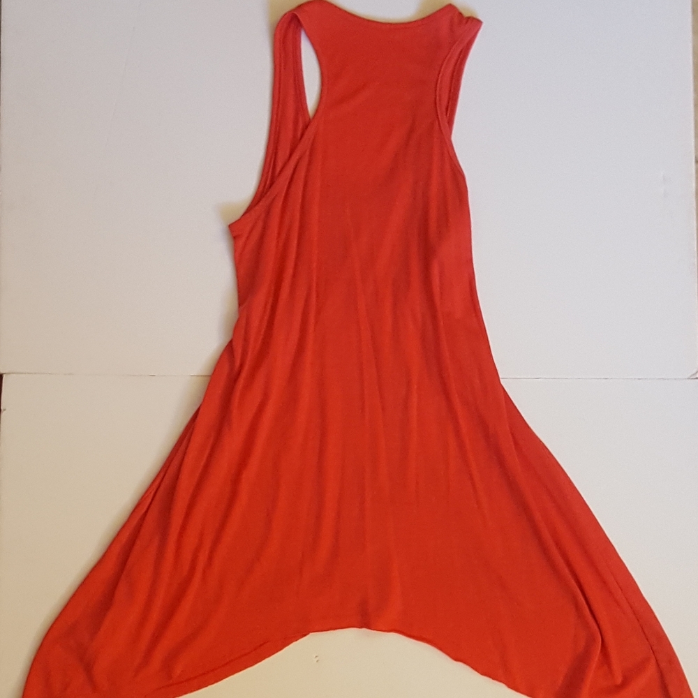 Red long Tank - Picture 4 of 4